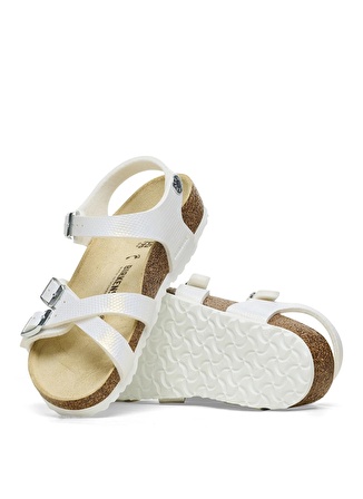 Birkenstock Beyaz Kız Çocuk Sandalet KUMBA KIDS