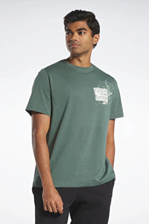 GS  NEIGHBORH Yeşil Unisex Kısa Kol T-Shirt