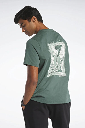 GS  NEIGHBORH Yeşil Unisex Kısa Kol T-Shirt