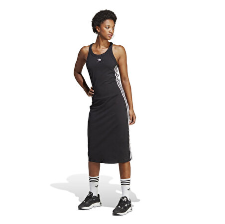 IC5503-K adidas Long Tank Dress Kadın Elbise - Etek Siyah