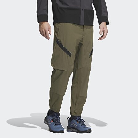 adidas Terrex Utilitas Erkek Haki Outdoor Pantolon (IC7995)