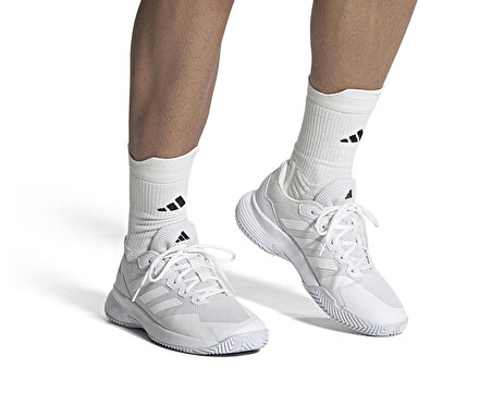 adidas Gamecourt 2 M Erkek Tenis Ayakkabısı IG9568 Beyaz