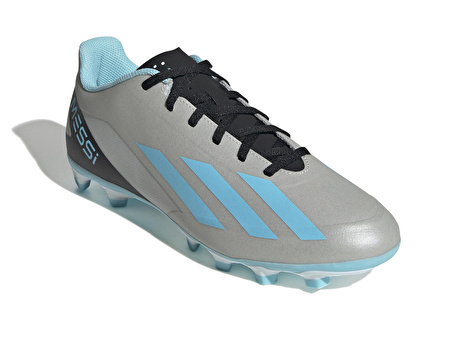 adidas X Crazyfast Messi.4 Fxg Erkek Çim Zemin Kramponu IE4072 Gri