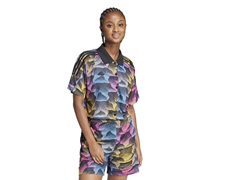 adidas W Tiro Q2 Shirt Kadın Günlük Gömlek IQ4815 Renkli