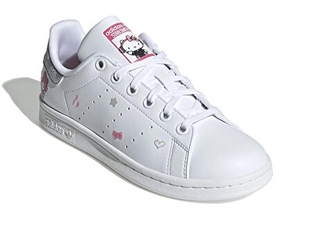 adidas Stan Smith J Genç Çocuk Günlük Ayakkabı IG8407 Beyaz