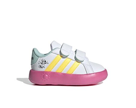 adidas Grand Court Minnie Cf I Bebek Günlük Ayakkabı ID8018 Beyaz