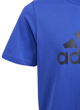 adidas Düz Mavi Erkek T-Shirt IJ6264-U BL TEE