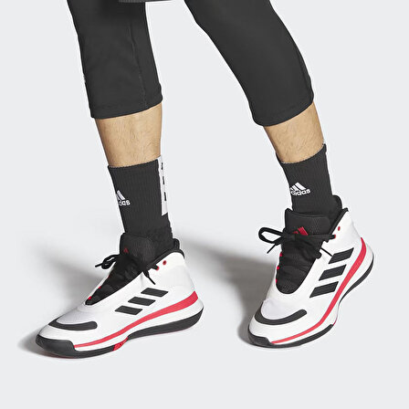 adidas Bej Erkek Basketbol Ayakkabısı IE9277-Bounce Legends      FTW