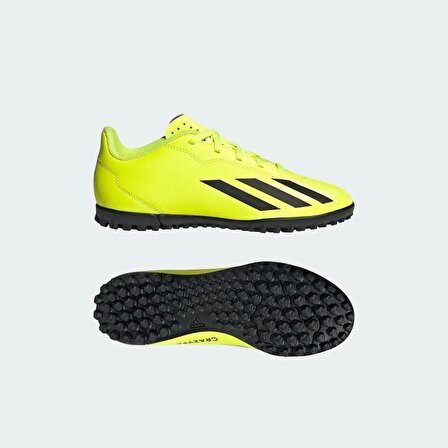 Adidas X CRAZYFAST CLUB TF J SARI Çocuk Halı Saha Ayakkabısı