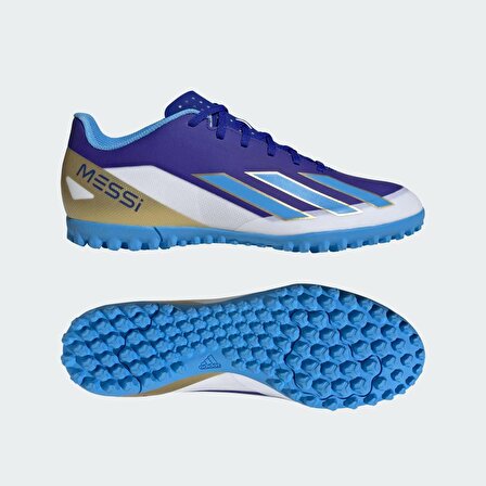 Adidas X CRAZYFAST CLUB TF MESSI Mavi Erkek Halı Saha Ayakkabısı