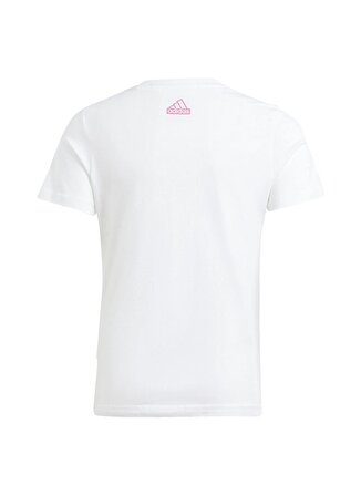 adidas Baskılı Beyaz Kadın T-Shirt IM8330-SUMMER GFX TEE