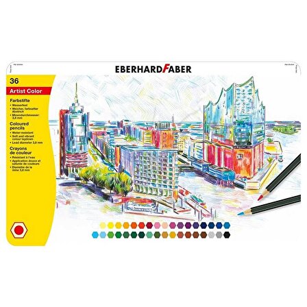 Eberhard Faber Artist Color Kuru Boya Kalem Seti 36lı 516136