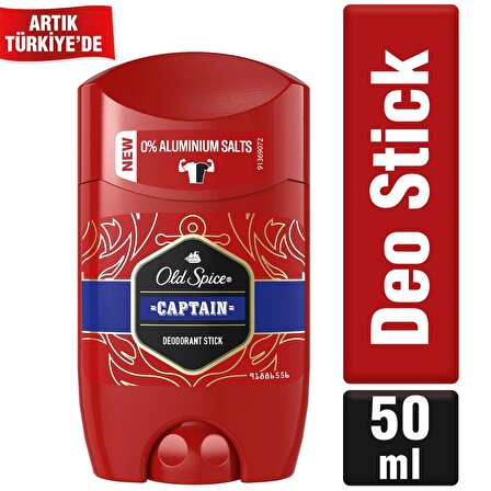 Old Spice Captain Erkekler İçin Stick Deodorant 50 ml