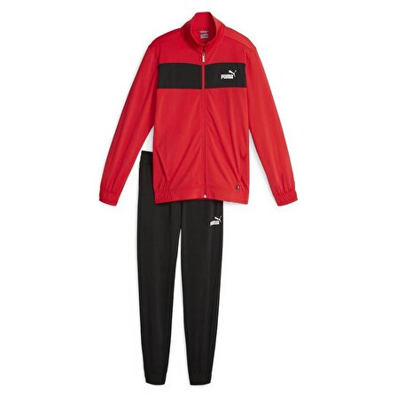 Puma Eşofman Poly Suit Erkek Kırmızı Siyah 677427-11 