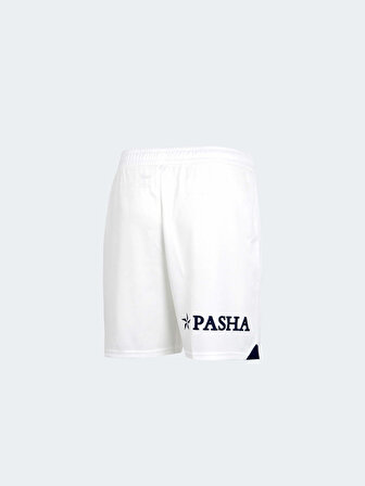 Puma Lastikli Bel Normal Beyaz Erkek Çocuk Şort FSK Shorts Replica Jr