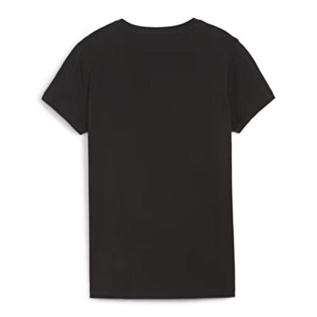 Essential+ Kadın Siyah Günlük Stil T-Shirt 67931501