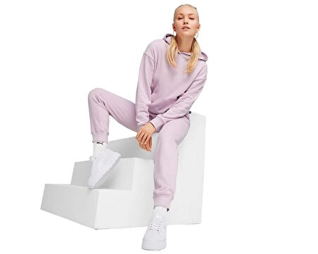 Puma Loungwear Suit Tr Kadın Günlük Eşofman Takımı 67992060 Mor