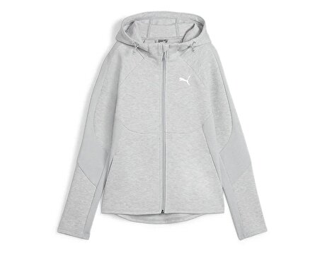 Puma Evostripe Fz Hoodie Kadın Günlük Ceket 67787804 Gri