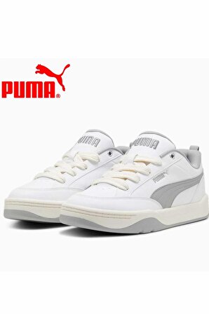 Puma Park Erkek Sneaker Ayakkabı 395084-01 Beyaz-Gri