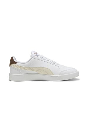 Puma Shuffle-White Gold Unısex Günlük Spor Ayakkabı