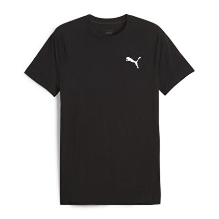 Evostripe Erkek Siyah Günlük Stil T-Shirt 67899201