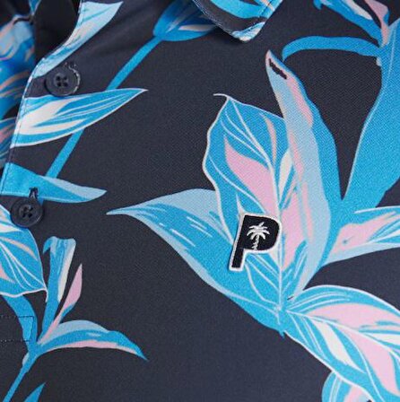 Puma x PTC Floral Polo Tshirt / Erkek Çiçek Baskılı Golf Tshirt
