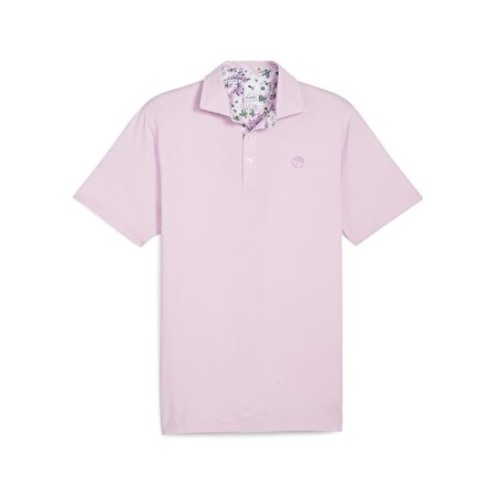 Puma AP Floral Trim Polo Tshirt / Erkek Golf Tshirt