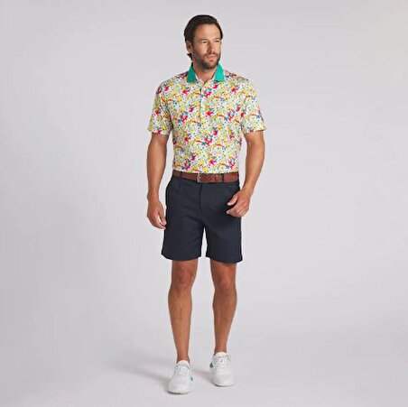 Puma AP Floral Polo Tshirt / Erkek Çiçek Baskılı Golf Tshirt