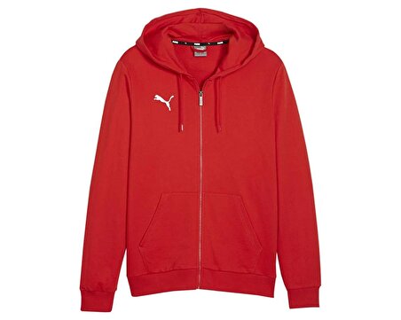 Puma Teamgoal Casuals Hooded Jacket Erkek Futbol Ceketi 65859501 Kırmızı