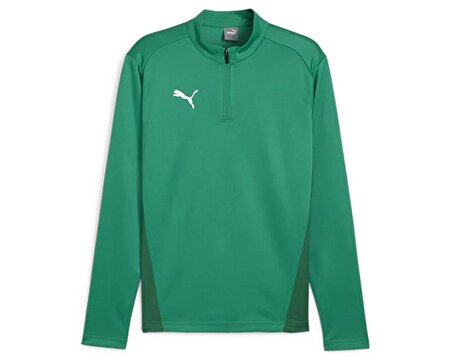 Puma Teamgoal Training 1/4 Zıp Top Erkek Futbol Antrenman Sweatshirts 65862905 Yeşil