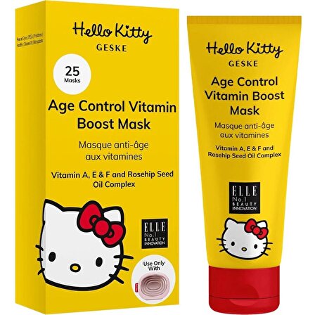Geske Age Control Vitamin Boost Mask-Oval (Anti-Age Vitamin Kompleks İçeren Maske)