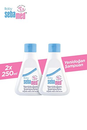 Sebamed Baby Göz Yakmayan Yenidoğan Uyumlu Saç ve Vücut Şampuanı 2x250 ml
