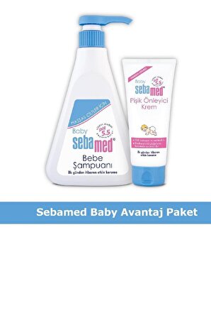 Bebek Avantaj Paket (Şampuan 500 ml + Pişik Önleyici Krem 100 ml)