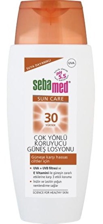 Sebamed Sun Care 30 Faktör Hassas Ciltler İçin Renksiz Güneş Koruyucu Losyon 75 ml