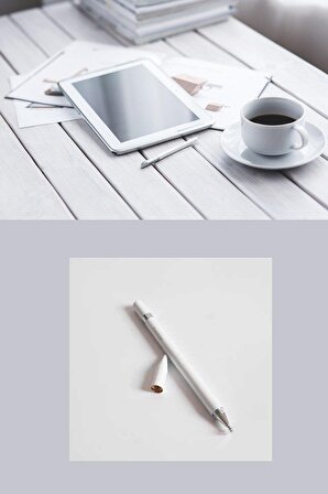 Apple iPad 10.2 8.9.Nesil Uyumlu Kalem Pencil Stylus Özel Dokunmatik Yazı ve Çizim Kalemi FSKL192