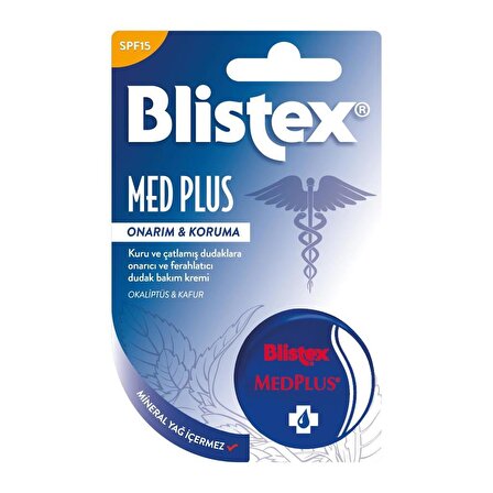 Blistex Med Plus Onarım & Koruma Spf 15 Dudak Bakım Kremi