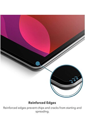 Apple iPad 10.2 2021 (9.Nesil) Fuchsia Tablet Blue Nano Screen Protector Ultra İnce Ekran Koruyucu