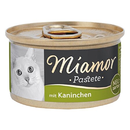 Miamor Pastete Tavşanlı Yetişkin Kedi Konservesi 85 Gr