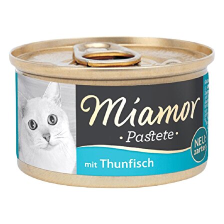 Miamor Pastete Ton Balıklı Yetişkin Kedi Konservesi 85 Gr