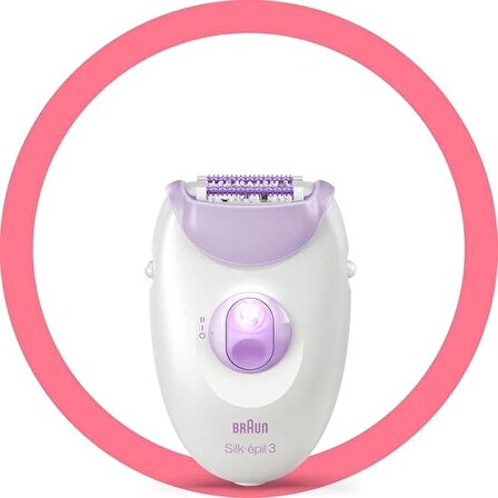 Braun Silk Epil 3 3170 SoftPerfection Işıklı Epilatör