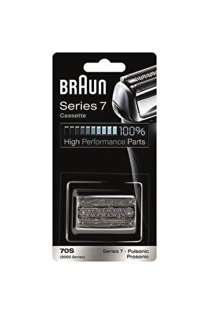Braun 7 Serisi Tıraş Makinesi Yedek Başlığı 70S (Gümüş)