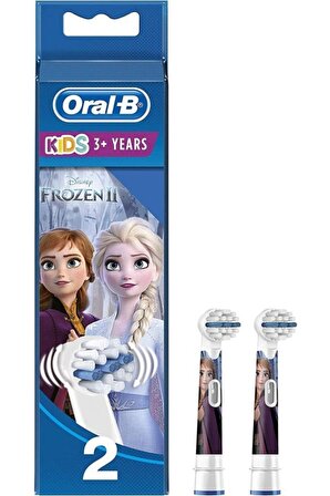Oral-B Stages Power Frozen 2'li Çocuk Pilli Diş Fırçası Yedeği