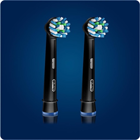 ORAL-B DİŞ FIRÇASI YEDEK BAŞLIK CROSS ACTION BLACK