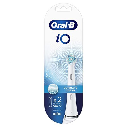 Oral-B iO Ultimate Clean 2'li Şarjlı Diş Fırçası Yedeği
