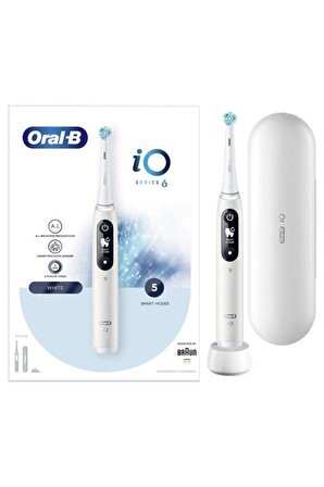 Oral-B iO 6 Şarjlı Diş Fırçası - Beyaz