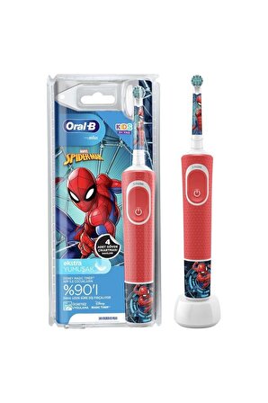 Oral-B Kids Spiderman Çocuk Şarjlı Diş Fırçası