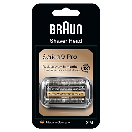 Braun Series 9 Pro Tıraş Makinesi Yedek Başlığı 94M