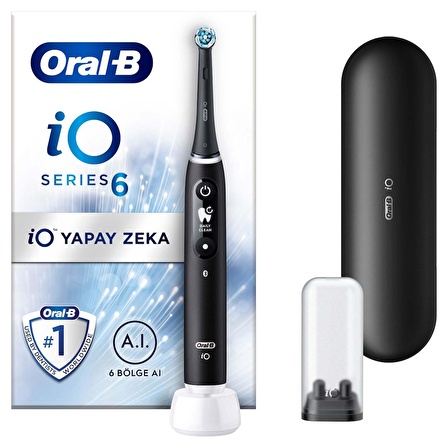 Oral-B iO 6 Şarjlı Diş Fırçası - Siyah