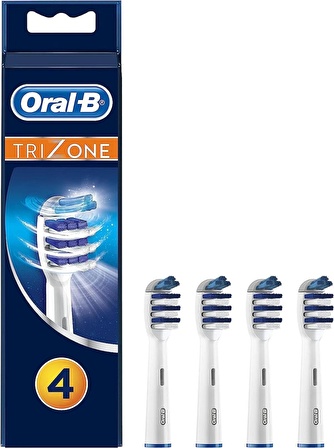 Oral-B Elektrikli Diş Fırçası Yedek Başlığı Trizone 4 Adet