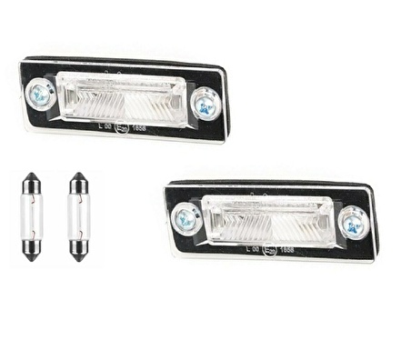 Volkswagen Caddy 3 2004 - 2015 Plaka Lambasi Led 2 Adet 422336094 